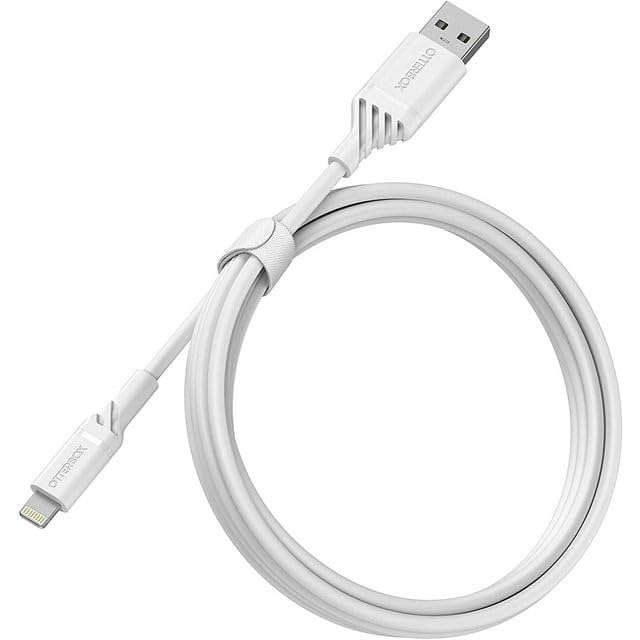 OtterBox USB-A Dual Port Wall Charger, 24W Combined + OtterBox USB A-Lightning Cable, 1M - Cloud Dream