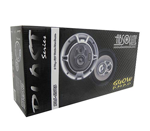 Absolute BLS-6503 Blast Series 6.5 Inches 3 Way Car Speakers 640 Watts Max Power