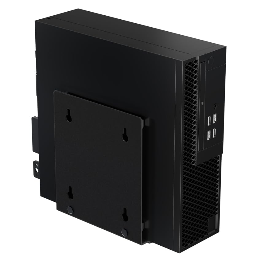 RackSolutions Adjustable Universal PC Wall Mount Clamp - Versatile Mounting Solution