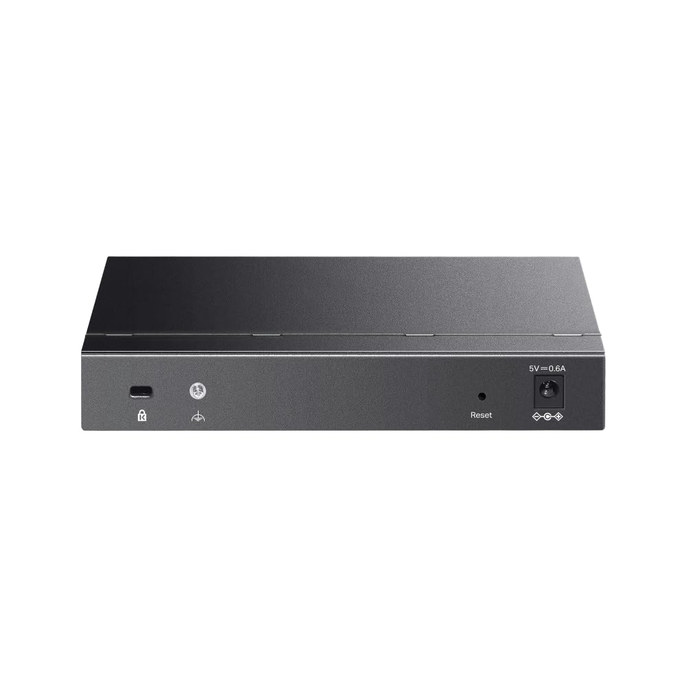 TP-Link 8 Port Gigabit Easy Managed Switch, VLAN, Auto Loop Prevention, IGMP Snooping, Fanless, Managed by Omada, Durable Metal w/ Shielded