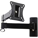 VideoSecu Articulating TV Wall Mount for Toshiba 19" 24" 19SL410U 24SL410U 24SLV411U LED TV Flat Panel Display Extension up to 20 inch b56