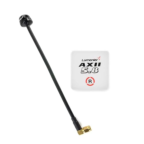 Lumenier AXII 2 Long Range Diversity Antenna Bundle 5.8GHz (RHCP) - 1 - Black