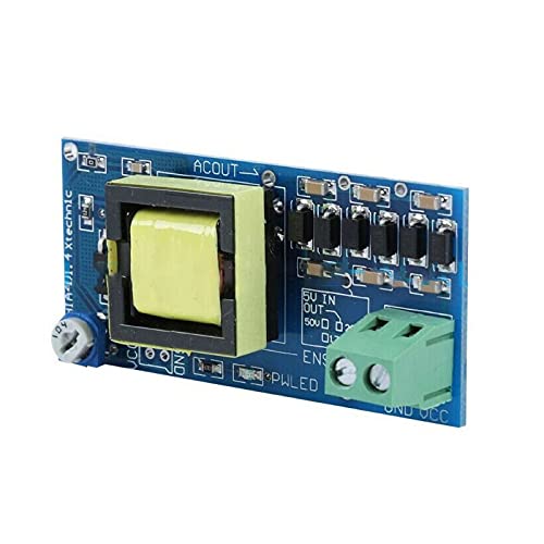 Acxico 1pcs High Voltage DC-DC Boost Converter 5V-12V Step up to 300V-1200V Power Module