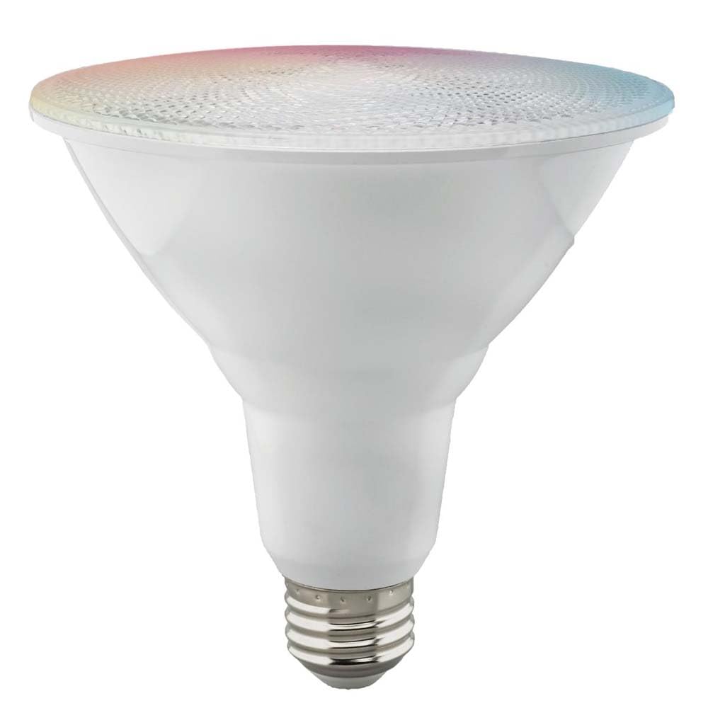 Satco S11277 Starfish WiFi-Control PAR38 LED Color-Changing and Tunable White Smart Light Bulb, 15 Watts, 2700K-5000K