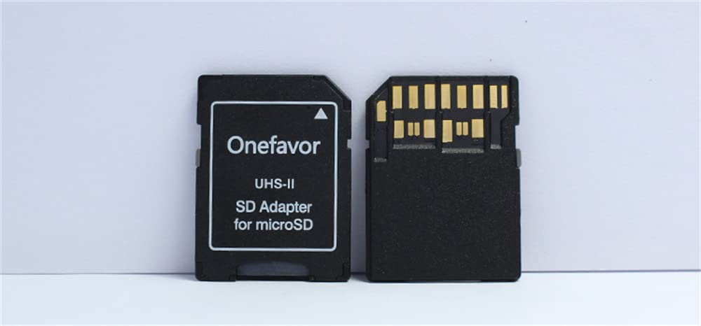 Onefavor High Speed!!! 10Pcs/lot TF MicroSD SDXC to SD Card Adapter UHS-II Stadard 4.0