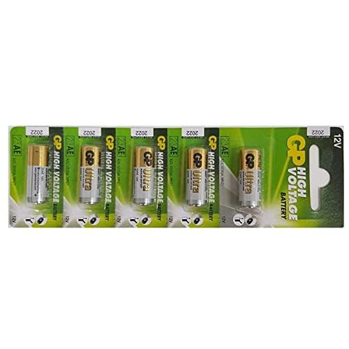 A23 12V Alkaline 23-A Replacement Battery 23AE GP - 5 Pack