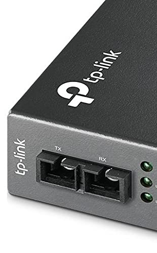 TP-Link Fast Ethernet Media Converter, Up to 100Mbps RJ45 to 100M Multi-Mode SC Fiber (MC100CM) (Renewed)