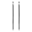 EJOYS 7-Sections 22'' Telescopic FM Antenna Replacement Compatible with Indoor Portable Radio Bluetooth Stereo Receiver AV Audio Vedio Home Theater