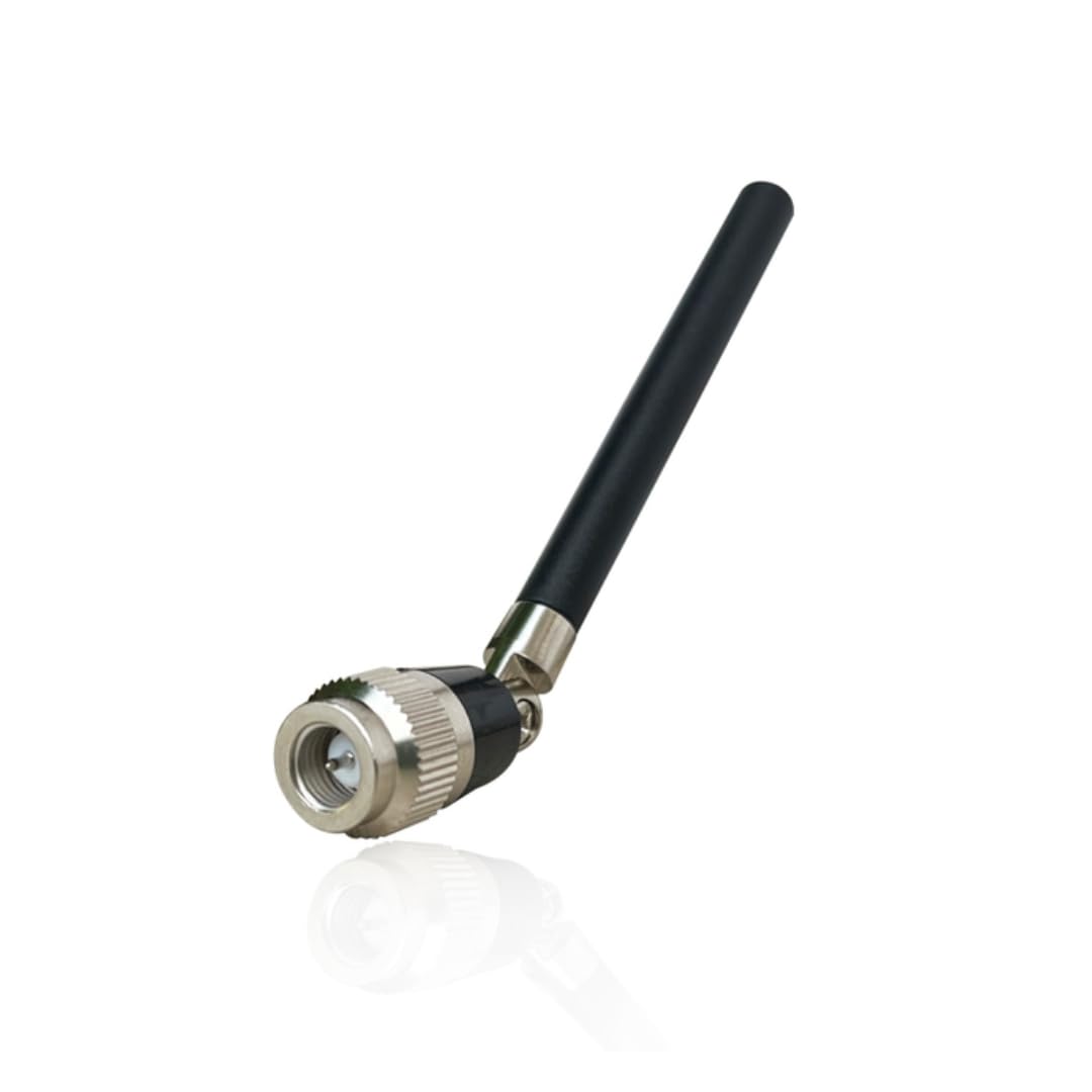 CompuPort Wideband 5G/4G/3G/2G Cellular Hinged SMA(M) Mount Monopole Antenna - Wide Frequency Range: 703-803/824-896/880-960/1710-3800 MHz