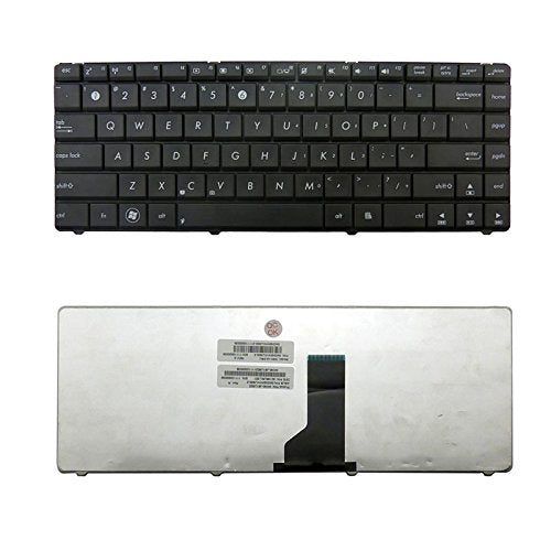 New Laptop Keyboard Replacement for ASUS X45 X45A X45C X45U X45VD X4H X4HJC X4I X4IJF X4ISV X4J US Layout Black Color