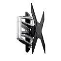 Atdec TH-2050-VFM Swing Articulated Arm Mount with 100x100/400x400mm VESA Support for Displays up to 77-Pound, Silver