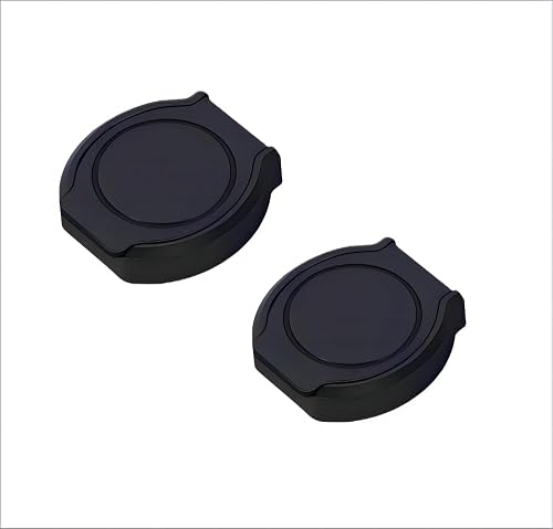 JiSiTeCai 2-Pack Universal Webcam Covers, Desktop External Lens caps, Shutter Protectors, Privacy Covers for Streaming, Compatible