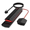 Monster Power Center Vertex XL Surge Protector With Detachable Power Strip, 10 AC Outlets, 2 USB-A Ports & 1 USB-C Port (20W)
