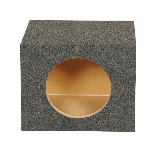 Q Power HD110 Single Sealed Heavy-Duty Subwoofer Box