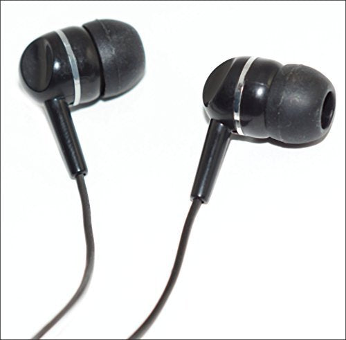 SmithOutlet 100 Pack Low Cost Earbuds in Bulk | Model SG-ID3-100 | Wired 3.5 MM Jack Connectivity | for Schools, Classrooms, Students, Libraries