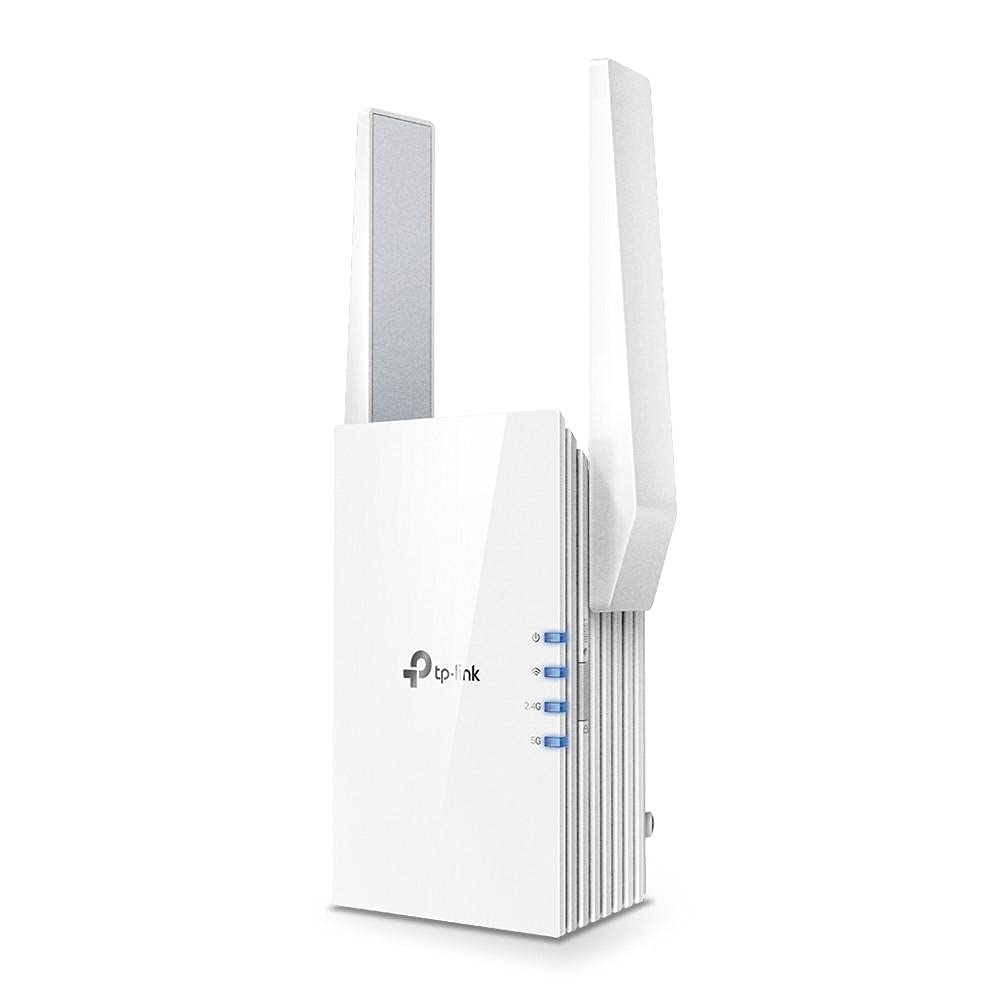 TP-Link AX1500 WiFi 6 Extender, Up to 1500Mbps, Next-Gen Dual Band WiFi Booster, WiFi Repeater with Gigabit Port, Access Point Mode, 2 External