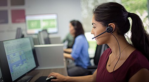 Global Teck Bundle of Plantronics HW530 Headset w/Mute Button foAvaya Phones - Compatible with Avaya 1600 and 9600 Series IP Phones