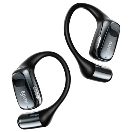 Lytmi CozyFit Open Ear Headphones, 0.23oz Ultra-Light Comfortable Wireless Earbuds, 0.6mm Thinnest Earhooks, Bluetooth 5.4, Clear Audio, 30 HRS…