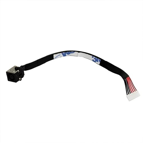 Zahara DC Power Jack with Cable Harness Replacement for Dell Latitude 7214 5404 7404 5414 Rugged TDP-105HSR2-D