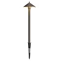 GOODSMANN Landscape Lighting Low Voltage Outdoor Path Lights Halogen Pathway Light Wired 10W 25 Lumen 2700K Warm White Metal 12V AC Bronze Electric