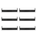 BIGGER Compatible Printer Ribbon Replacement for Epson S015631 LX-350 LX350 Black Fabric Ribbon, Used for Epson LX-350, LX-300+II, LX-300+ Printer, 6