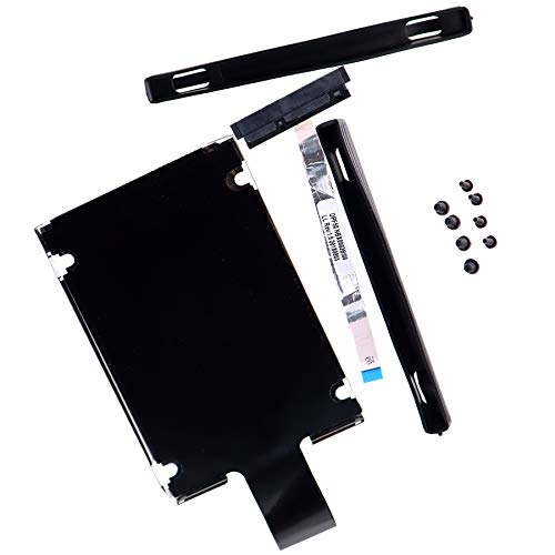 Deal4GO SSD SATA Hard Drive Cable Connector w/HDD Caddy Bracket for HP Pavilion 15-CX 15-CX0072TX 15-CX0075TX 15-CX0071TX NBX0002BI00