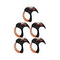 Cable Cuff PRO (5 Pack: 5x Small 1 Inch Diameter) Adjustable, Reusable, Cable Tie Replacements for Extension Cords or Electronics