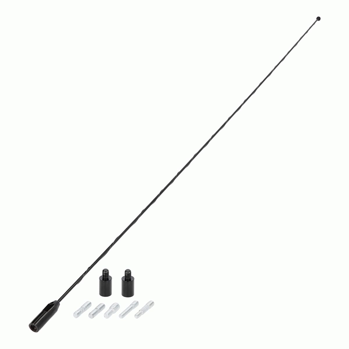 Metra 44-RM22B Universal Replacement Mast for Antennas (Black)