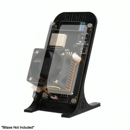 Bitcoin Merch® - Bitaxe Minimalist Stand (Black)