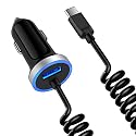Android Type C Car Charger Fast Charging for Samsung Galaxy A17/A16/A36/A26/S25 Edge/S25FE/S25 Ultra/25 Plus/S24