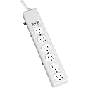 Tripp Lite Safe-IT Medical-Grade Power Strip, 6 Hospital-Grade Outlets, UL 1363 Certified, 1.5 Ft / 0.45M Cord, Life Limited Manufacturer's Warranty