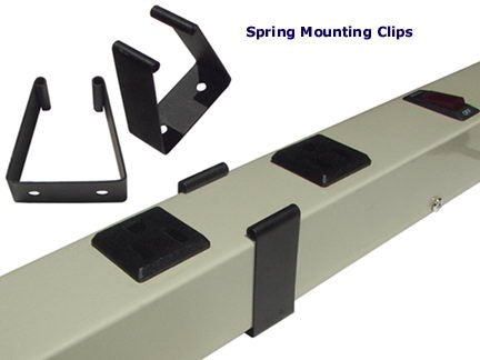 20 in Hardwired Power Strip, Beige, H02006NVG