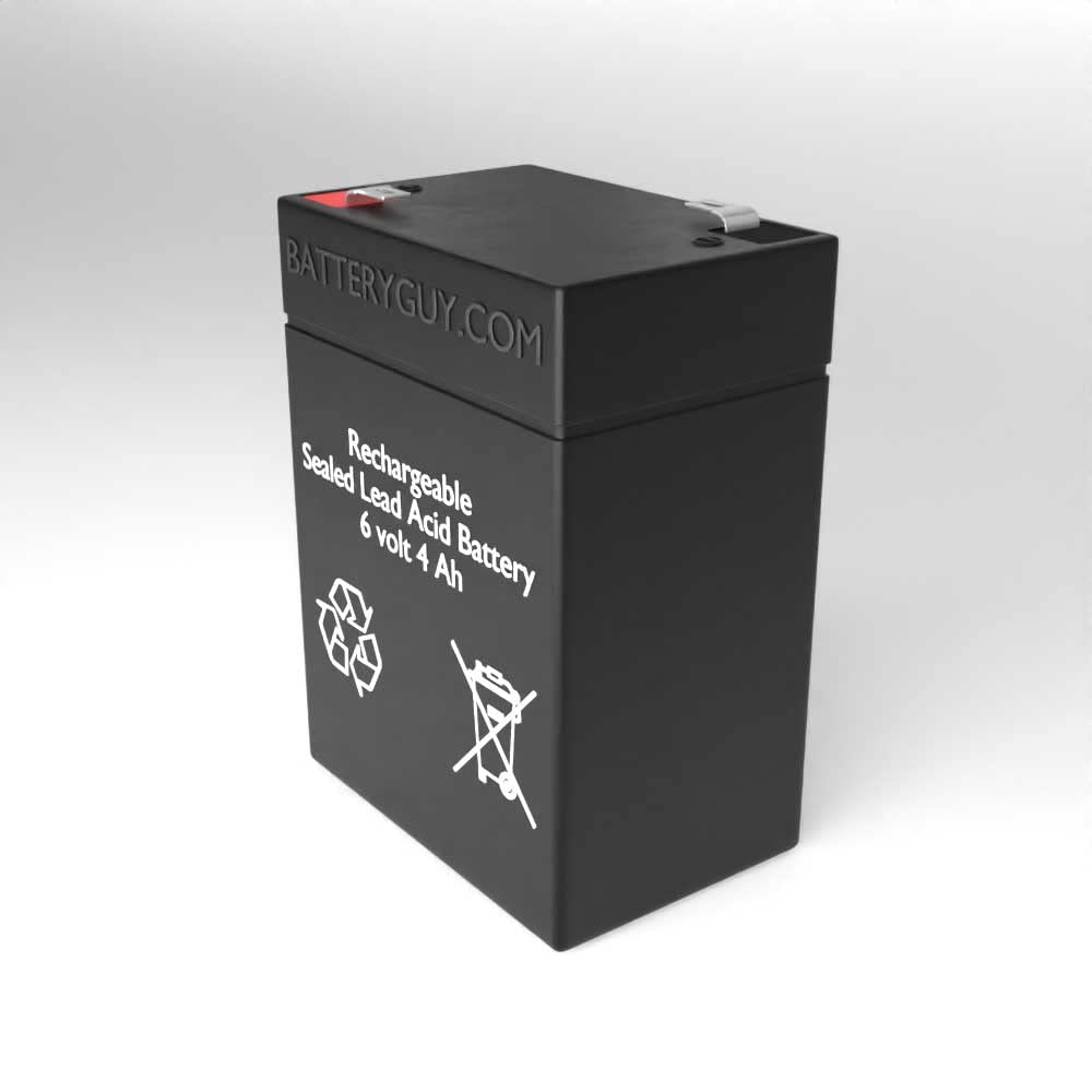 BatteryGuy DBL6V4A1 Replacement 6V 4.5Ah SLA Battery Brand Equivalent (Rechargeable) - Qty of 1