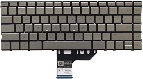 New Laptop Replacement Keyboard Fit HP Spectre 13-AC013DX 13-AC023DX 13-AC033DX 13-AC063DX 13-AC012TU X360 US Layout Backlight