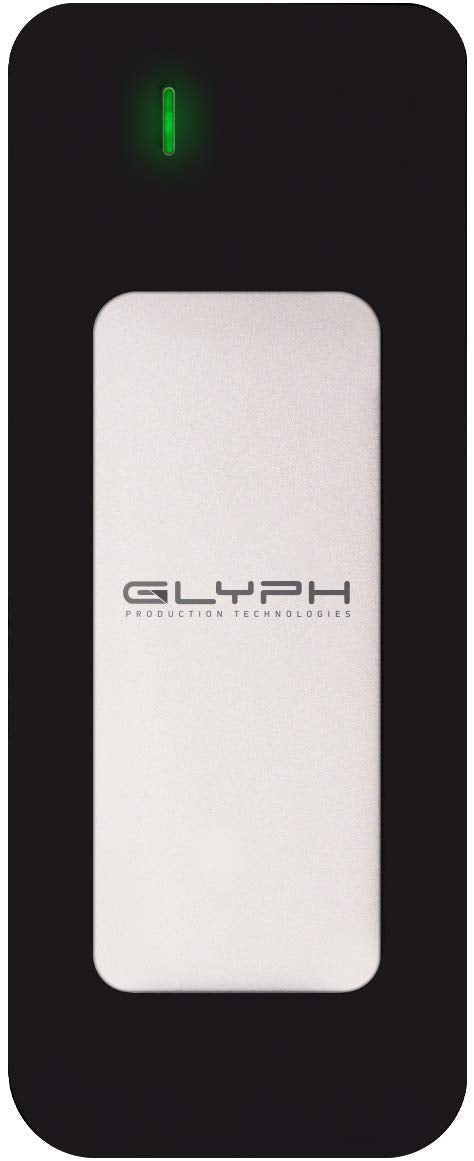 Glyph Production Technologies Atom Portable SSD (500GB, Silver)