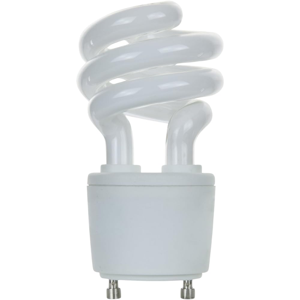 Shadid 13-Watt GU24 / GU35 Compact Fluorescent Light Bulbs, Replacement for MLS13GU35, Great for VQL5 Exhaust Fans, 3500K Natural White, MLS13GU35