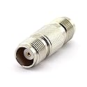 DGZZI 2-Pack TNC Female to Female RF Coaxial Adapter TNC Coax Jack Connector
