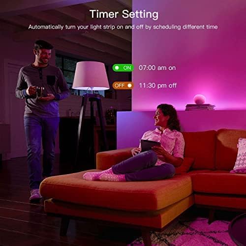 ngnsky Zigbee WiFi Smart LED Light Strip Controller Compatible with Alexa & Google Home SmartThings, App and Voice Control,ZigBee Hub