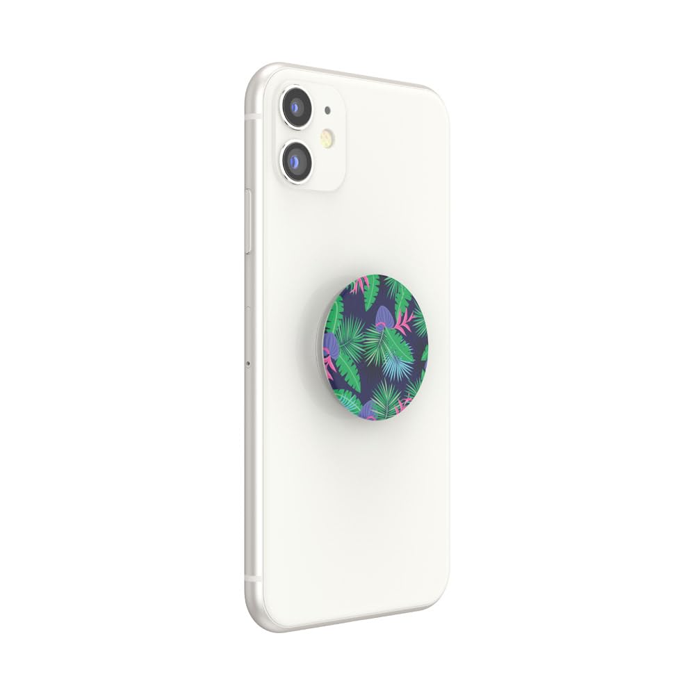PopSockets Adhesive Phone Grip, Holder, Phone Stand, Plants - Miami Nights