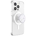 PopSockets Phone Grip for MagSafe, Magnetic Holder, Phone Stand, White - Coco Circus