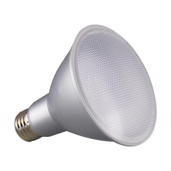 Satco 75W Equivalent Warm White PAR30 Long Neck Medium Dimmable LED Floodlight Light Bulb - 1 Each