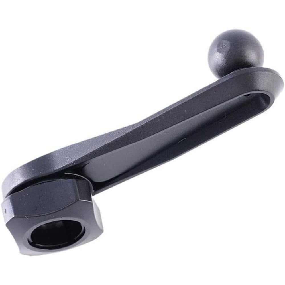 Zenarao 17mm Ball Head Car Phone Holder Mount, Universal Smartphone Stand,Extension Bracket Support, 360° Rotating Phone Long Arm Mount, Automobile