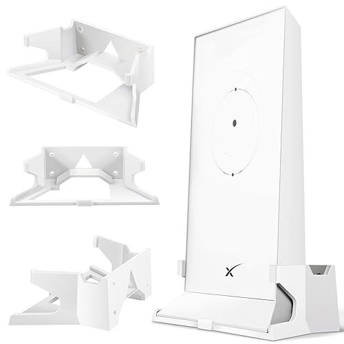 Sactulaz for Starlink Router Mount and Cable Wrap Cord Around Back of the Bracket for a Clean Look and Appearance,Starlink Gen2 Router Wall Mount WiFi