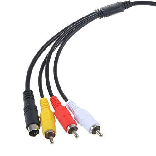 Accessory USA 5ft AV A/V TV Video Audio Cable Cord Lead for Sony Handycam DCR-SX41/v/e/l SX41/e/r