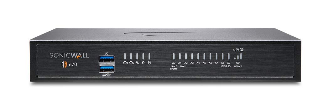 SonicWall TZ670 TradeUp | 3YR Advanced Edition | TZ670 Gen7 Firewall with 3 Year APSS and 1 Year Cloud Secure Edge | Wi-Fi Unit with Next-Gen