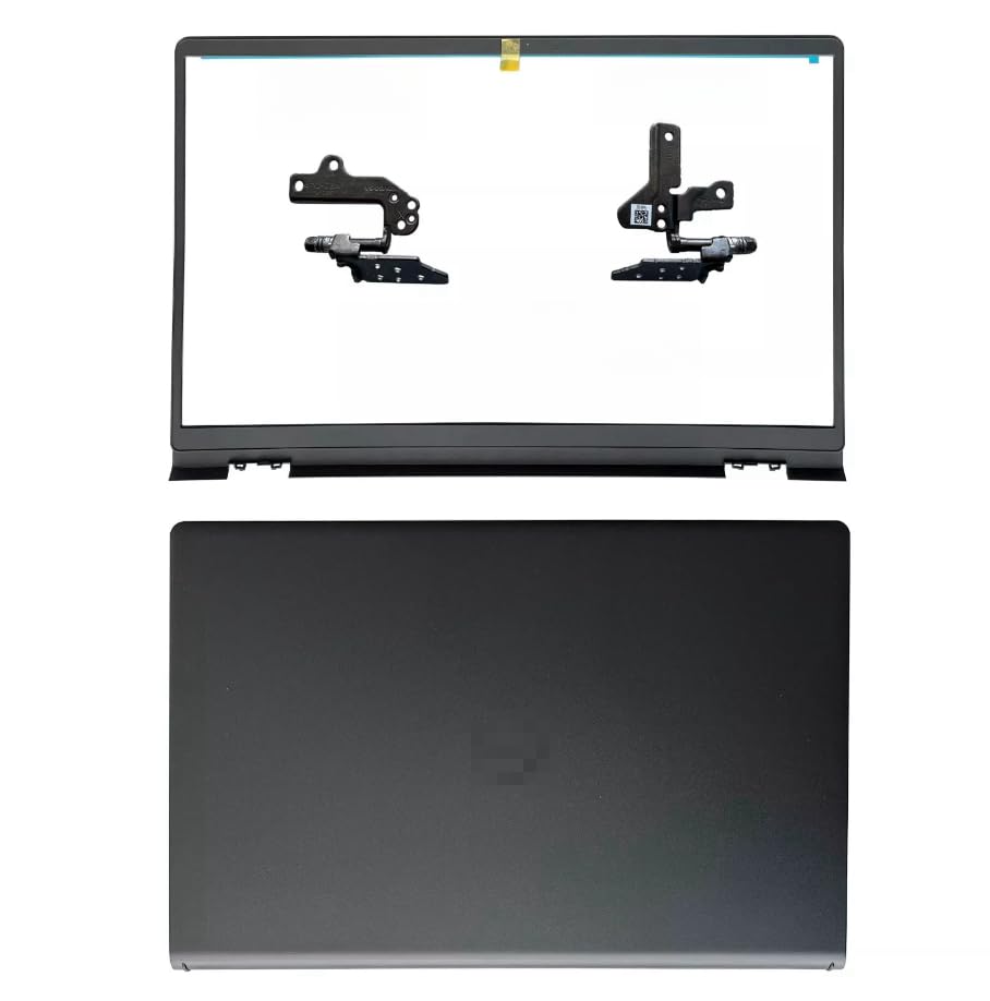 Jingelmall LCD Back Cover Top Lid Top Case Front Bezel with Hinge Replacement for Dell Inspiron 15 3510 3511 3515 3520 3521 3525 Series P/N 0WPN8