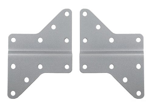 VideoSecu Universal VESA Extender Adapter Plate for TV Wall Mount Bracket, LCD LED Mount Accessory VESA 200 Extension (Silver Color) MLES 1UV
