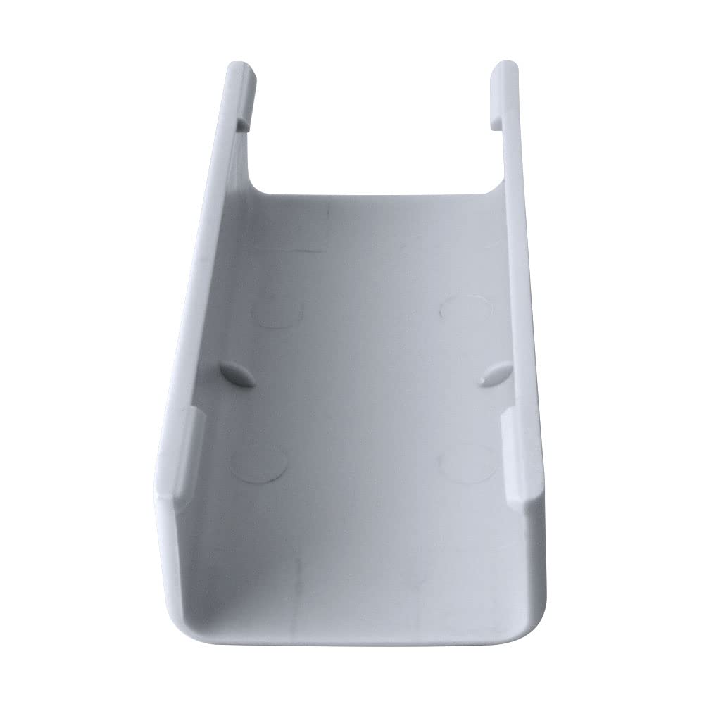 Construct Pro 5-Pack of Raceway Couplers, 1.3inch width & 2.9inch length, White (CON200C)