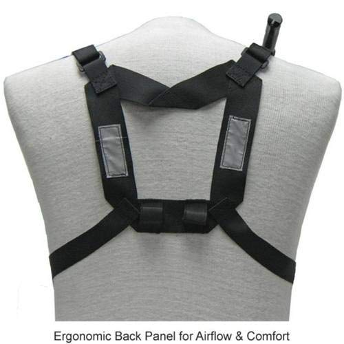 COAXSHER RCP-1 Pro Radio Chest Harness - Black