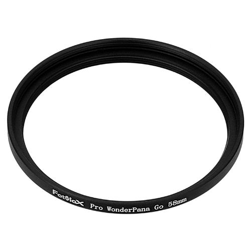 Fotodiox Pro WonderPana Go with 58mm Step-Up Ring Kit - GoTough Filter Adapter System for GoPro Hero3 Housing Case with Step Up Ring for 58mm Standard
